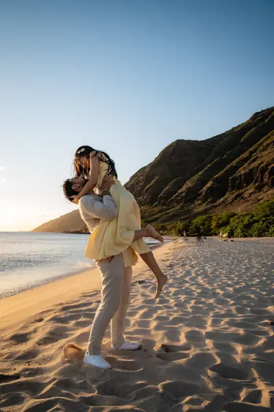 Oahu Engagement Photography Session on the Beach by Experience Aloha Co — Experience Aloha Co
