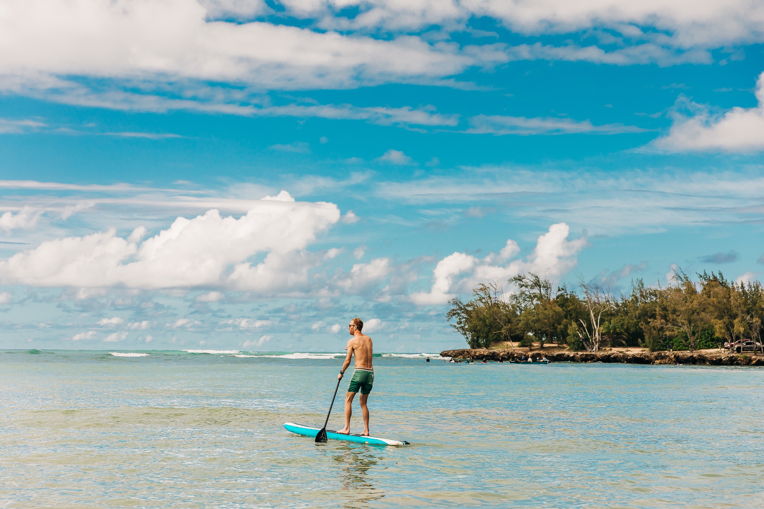 Kailua Bay & Popoia Island Paddle Board Lesson — 