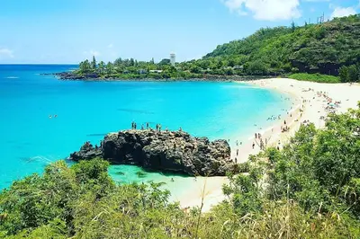 Oahu North Shore, Waimea Waterfall and Pali Lookout Tour — North Shore Beach Bus