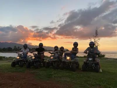 Waialua Beachfront ATV Farm Tour with Native Plant Planting — North Shore Stables