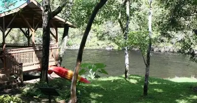 Umauma Falls Private Waterfall and River Swim With Kayaks (Hakalau) — Umauma Falls & ZipLine Experience