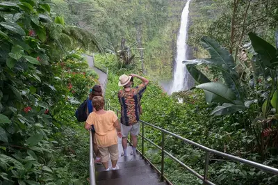 Big Island Waterfalls Tour from Kona: Akaka, Rainbow and Kulaniapia Falls — Wasabi Tours Hawaii