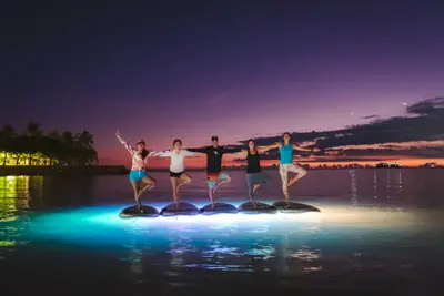 Light Up the Night: Illuminated SUP Yoga at Ala Moana (Honolulu) — Yoga Floats